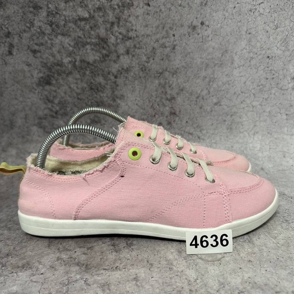 Vionic Pismo Casual Sneaker Womens 10 Pink Cherry Blossom Slip On Orthotic